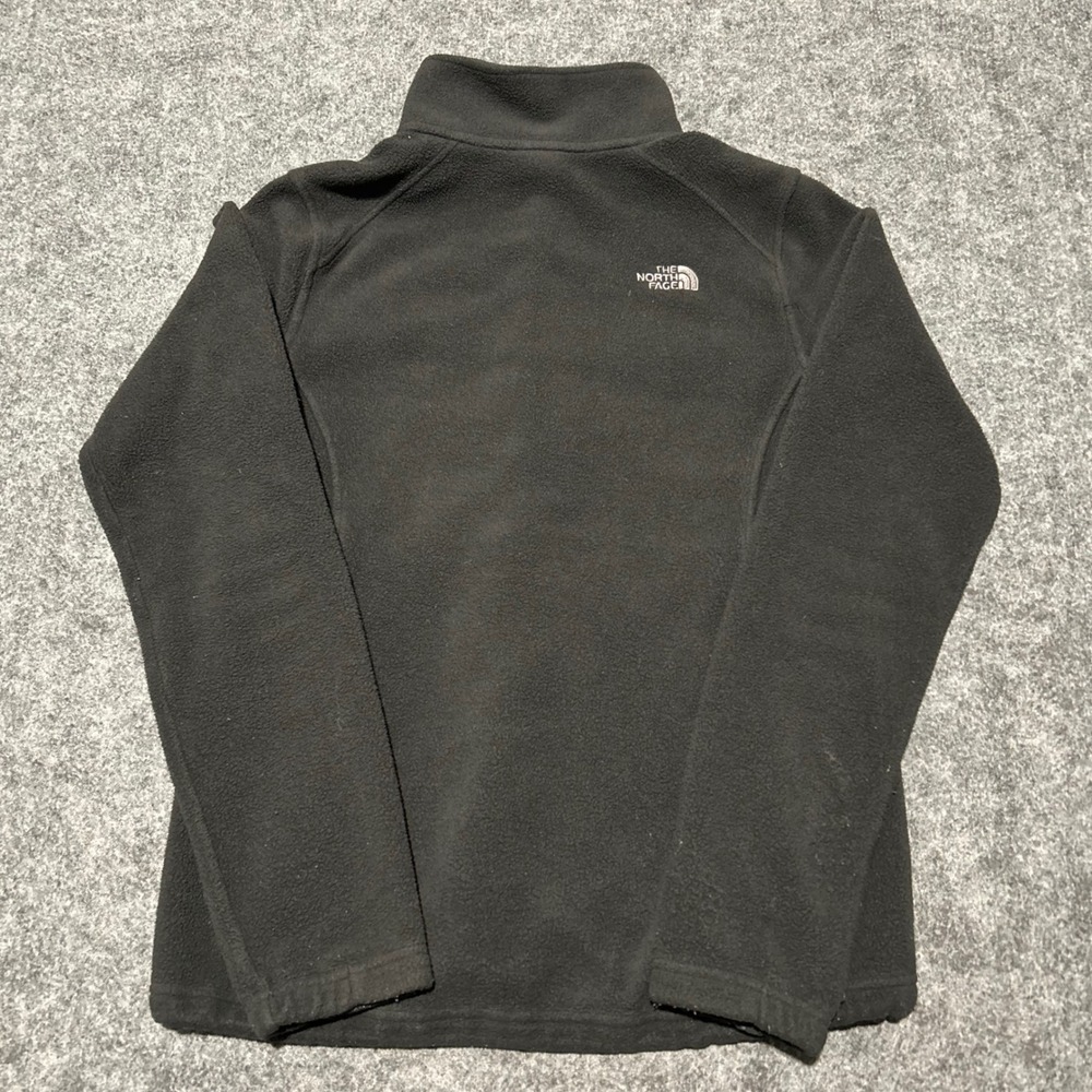 The North Face Black Full Zip Fleece Jacket Gorpcore Retro Women's Size Medium - Picture 4 of 6
